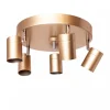 Hall & Trappa|Runda Takspotlights < By Rydens Correct Takspotlight 30cm 5L Guld