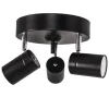 Hall & Trappa|Runda Takspotlights-By Rydens Correct Takspotlight 20cm 3L Svart