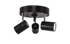 Hall & Trappa|Runda Takspotlights-By Rydens Correct Takspotlight 20cm 3L Svart