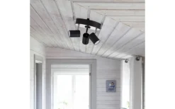 Hall & Trappa|Runda Takspotlights-By Rydens Correct Takspotlight 20cm 3L Svart