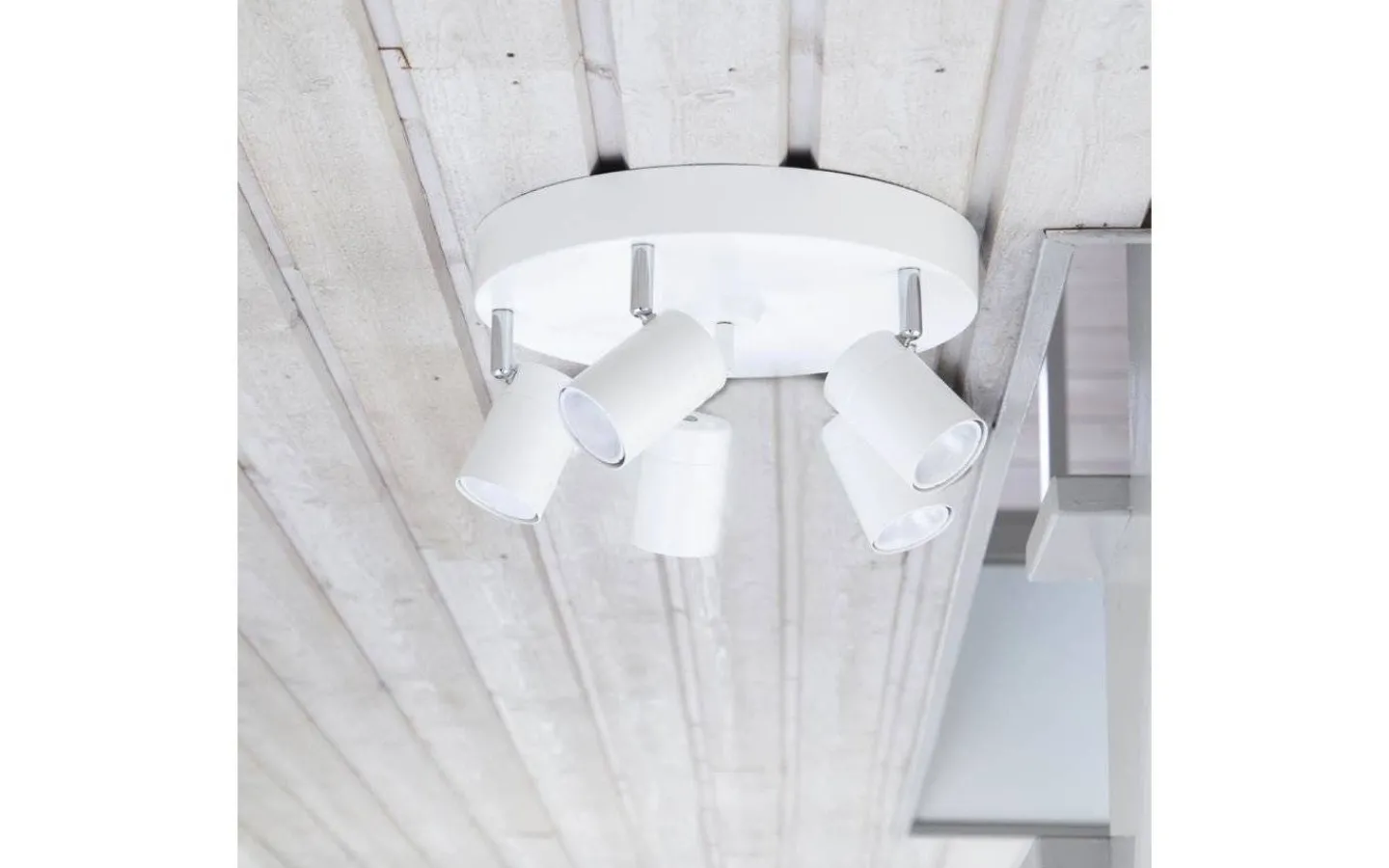 Hall & Trappa|Runda Takspotlights-By Rydens Correct Takspotlight 30cm 5L Vit