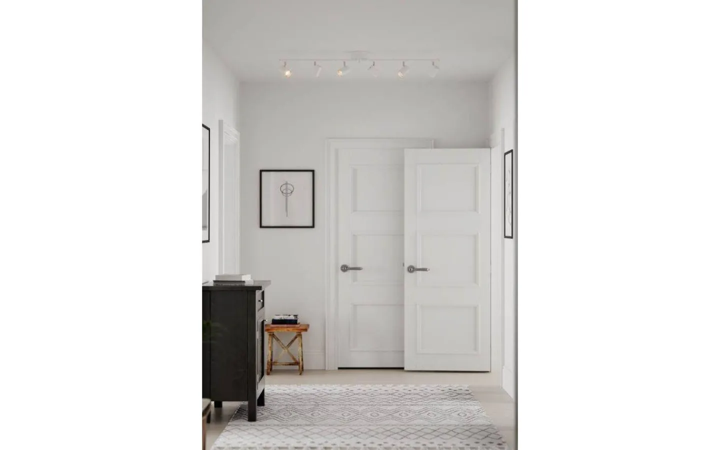 Avlånga Takspotlights|Takspot Med Minst 4 Lampor < By Rydens Correct Takspotlight 124cm 6xGU10 Vit
