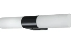 Badrumslampor Vägg < Aneta Cosenza Vägglampa med Uttag 44cm Svart IP44
