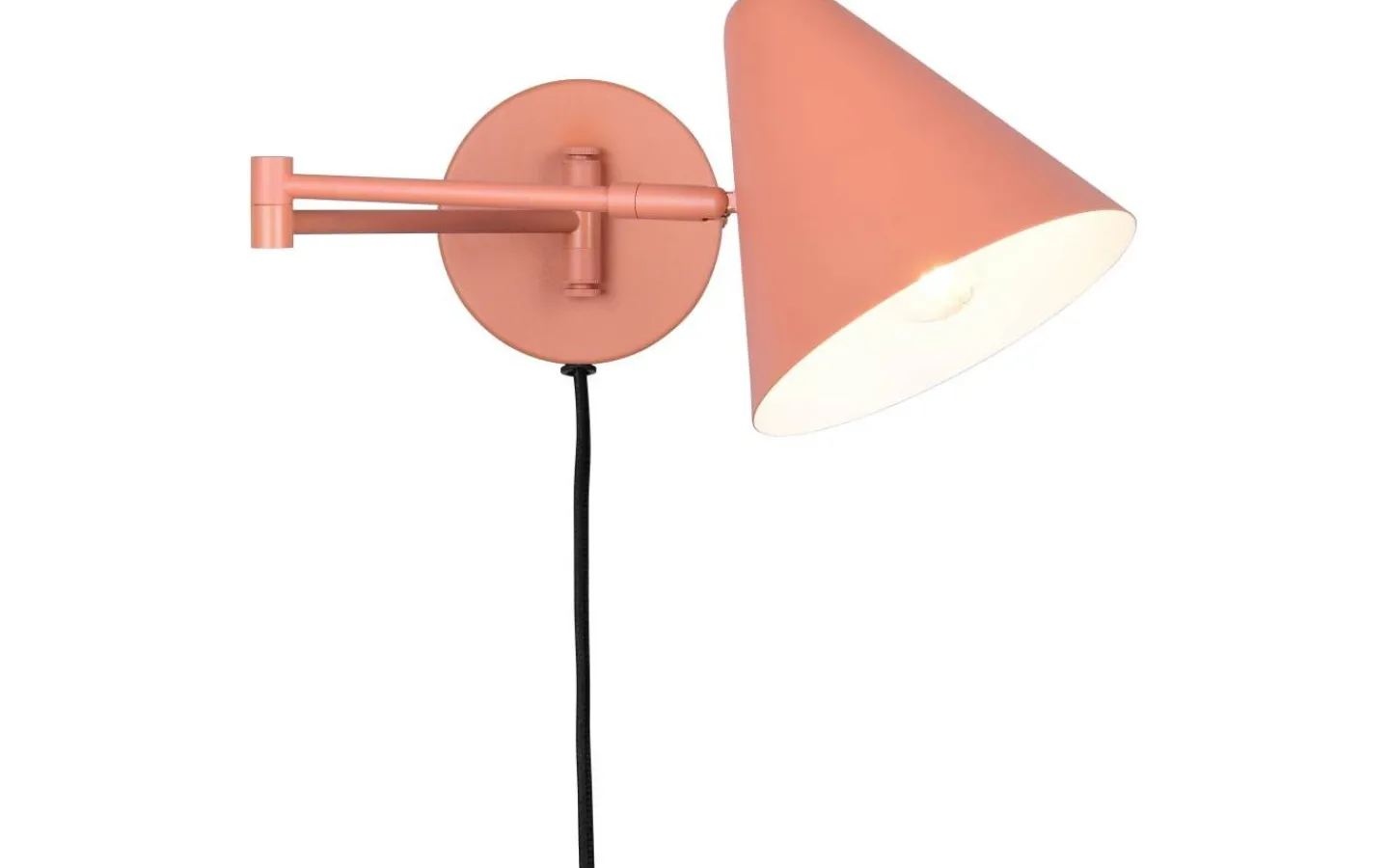 Läslampor-Trio Lighting Cosima Vägglampa E14 aprikos