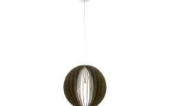 Stora Taklampor Ø50-69 Cm-Eglo Cossano Taklampa 50cm Mörkbrun