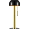 Bordslampor-Markslojd Costa Bordslampa 46cm Svart/Borstad Mässing