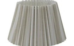 Plisserade Lampskärmar-Hallbergs Costa Nova Plisserad Lampskärm Ø18cm Natur