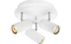 Runda Takspotlights|Takspot Med 3 Lampor < Markslojd Costilla Takspot 27cm Vit