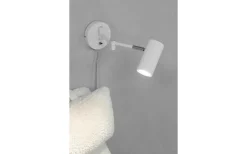 Läslampor-Markslojd Costilla Vägglampa Vit Flex
