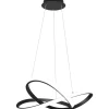 Stora Taklampor Ø50-69 Cm < Reality Course Takpendel LED mattsvart 4000K