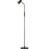 Vardagsrum|Golvläslampor-Markslojd Crest Golvlampa 145cm Svart
