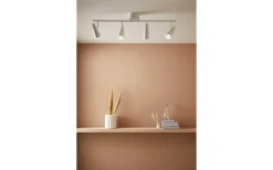 Hall & Trappa|Avlånga Takspotlights < Markslojd Crest Takspotlight 94cm 4L Vit