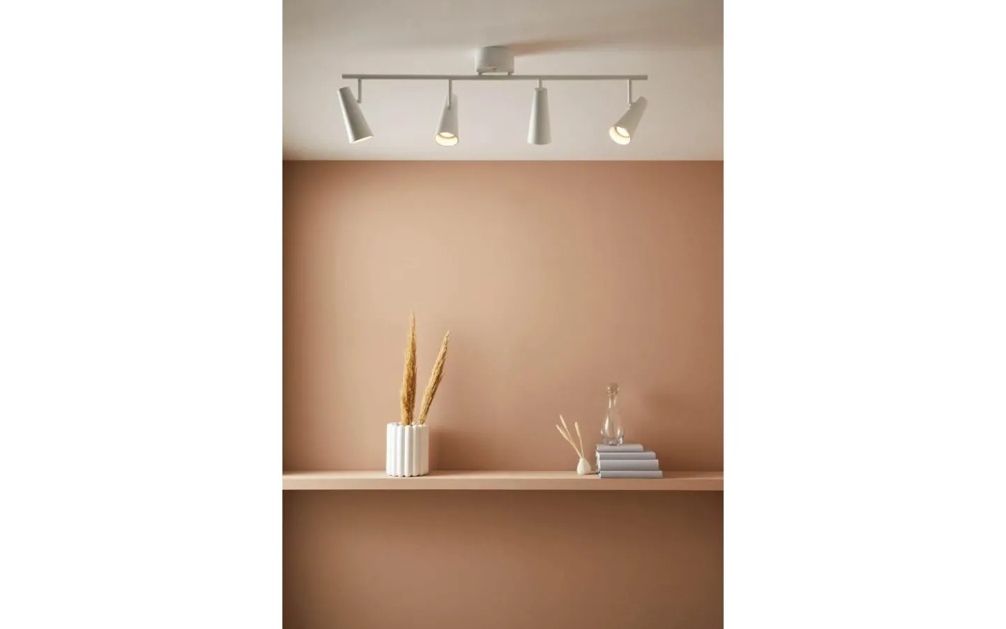 Hall & Trappa|Avlånga Takspotlights < Markslojd Crest Takspotlight 94cm 4L Vit