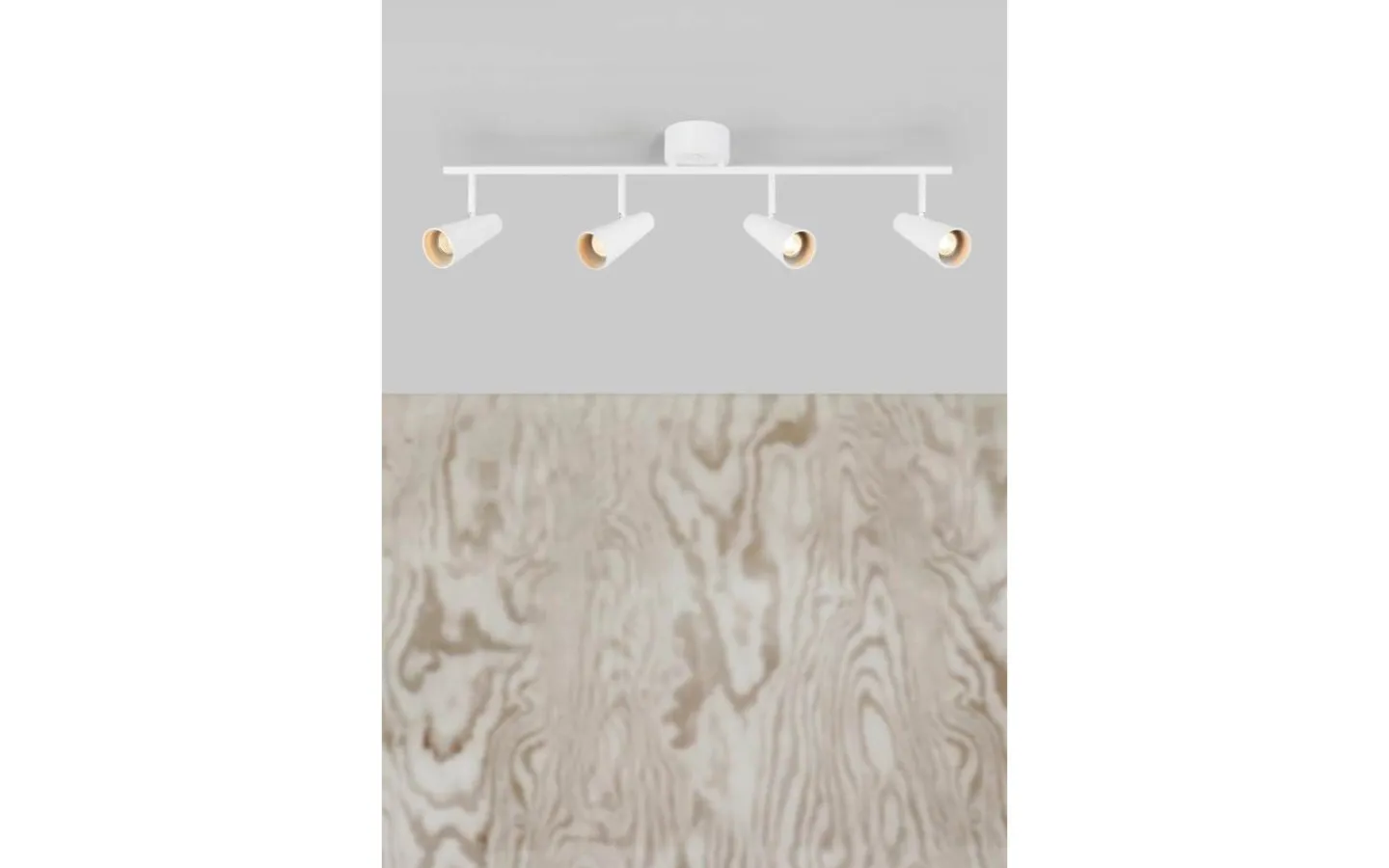 Hall & Trappa|Avlånga Takspotlights < Markslojd Crest Takspotlight 94cm 4L Vit