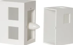 Bordslampor < Star Trading Cube Bordslampa E14 25cm Vit