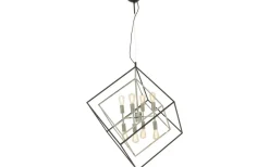Stora Taklampor Ø70-150 Cm-Aneta Cubes Taklampa 73cm Svart
