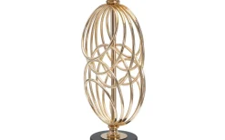 Bordslampor < Mauro Ferretti Cubo Bordslampa 58,5cm Guld/Svart