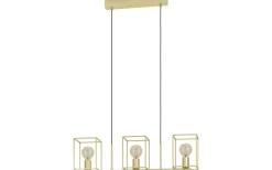 Avlånga Taklampor-Eglo Cumiole Taklampa 78cm Guldfärgad
