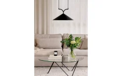 Stora Taklampor Ø50-69 Cm < Globen Lighting Curve Taklampa 50cm Svart