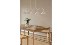 Avlånga Taklampor < Globen Lighting Curve Taklampa 165cm Vit