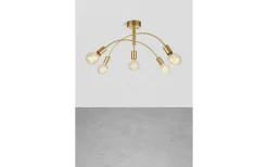Hall & Trappa|Sovrum < Markslojd Cygnus Plafond 70cm 5L Guld