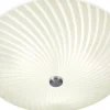 Hall & Trappa|Sovrum < Aneta Cyklon Plafond 42cm Vit/Stål