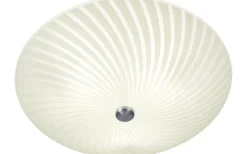 Hall & Trappa|Sovrum < Aneta Cyklon Plafond 42cm Vit/Stål