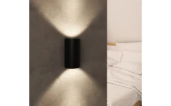 Vardagsrum|Hall & Trappa-Rendl Daffy Vägglampa Svart LED 6W 3000K