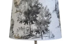 Mönstrade Lampskärmar < Hallbergs Daga Lampskärm Ø30cm Grå