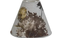 Toppringsskärmar-Hallbergs Daga Toppringskärm Ø22cm Mörkrost