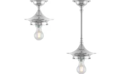 Badrumslampor Tak < Karlskrona Lampfabrik Dahlberg 100 - Förnicklad Badrum IP24