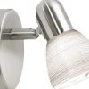 Läslampor < Eglo Dakar Vägglampa Nickel