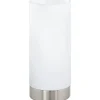 Bordslampor < Eglo Damasco Bordslampa 22cm Nickel