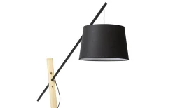 Golvläslampor < Rendl Dante Golvlampa Trä/Svart 214cm