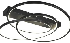 Plafonder-Trio Lighting Darvin Plafond LED mattsvart