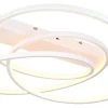 Plafonder-Trio Lighting Darvin Plafond LED matt vit