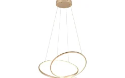 Stora Taklampor Ø70-150 Cm < Trio Lighting Darvin Takpendel LED 84cm guld