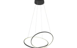Stora Taklampor Ø70-150 Cm-Trio Lighting Darvin Takpendel LED 84cm mattsvart