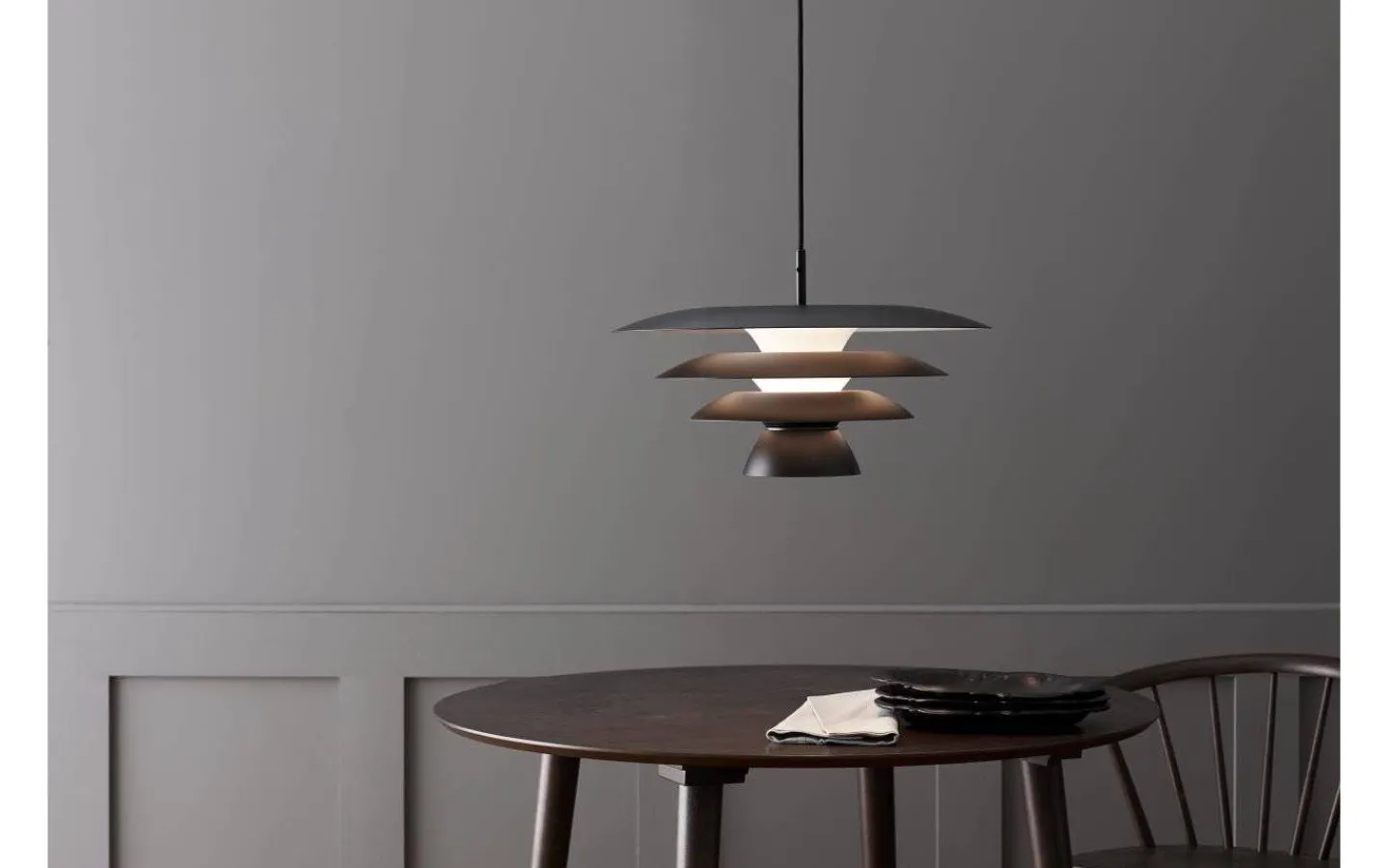 Kök & Matplats-Belid Da Vinci Taklampa 50cm Svart