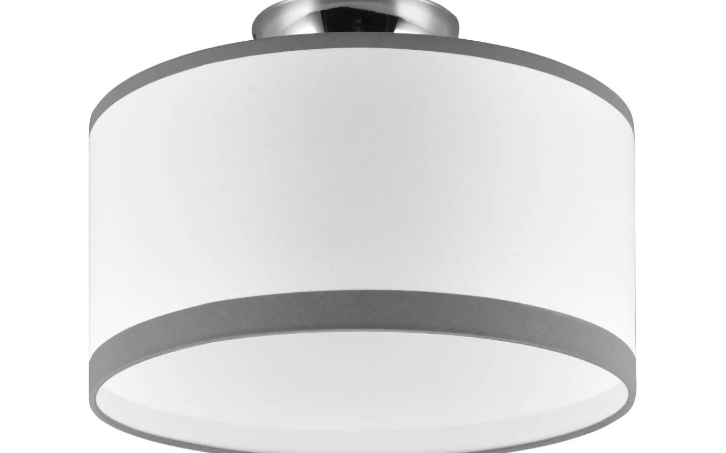 Plafonder-Reality Davos Plafond 30cm 2xE14 krom/vit