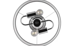 Plafonder-Reality Davos Plafond 30cm 2xE14 krom/vit