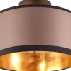 Plafonder < Reality Davos Plafond 30cm 2xE14 matt svart/grå