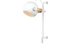 Läslampor-Halo Design DC Vägglampa 52cm Vit/Ek