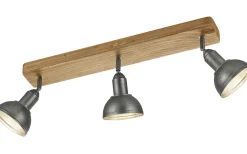 Avlånga Takspotlights|Takspot Med 3 Lampor < Trio Lighting Delhi Spotlight 3-delad E14 antik stål