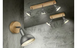 Läslampor < Trio Lighting Delhi Spotlight E14 antik stål