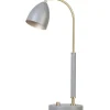 Sovrum|Skrivbordslampor < Belid Deluxe Bordslampa 51cm LED GU5,3 Grå/Mässing