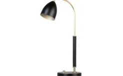 Sovrum|Skrivbordslampor-Belid Deluxe Bordslampa 51cm LED GU5,3 Svart/Mässing