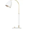 Sovrum|Skrivbordslampor < Belid Deluxe Bordslampa 51cm LED GU5,3 Vit/Mässing