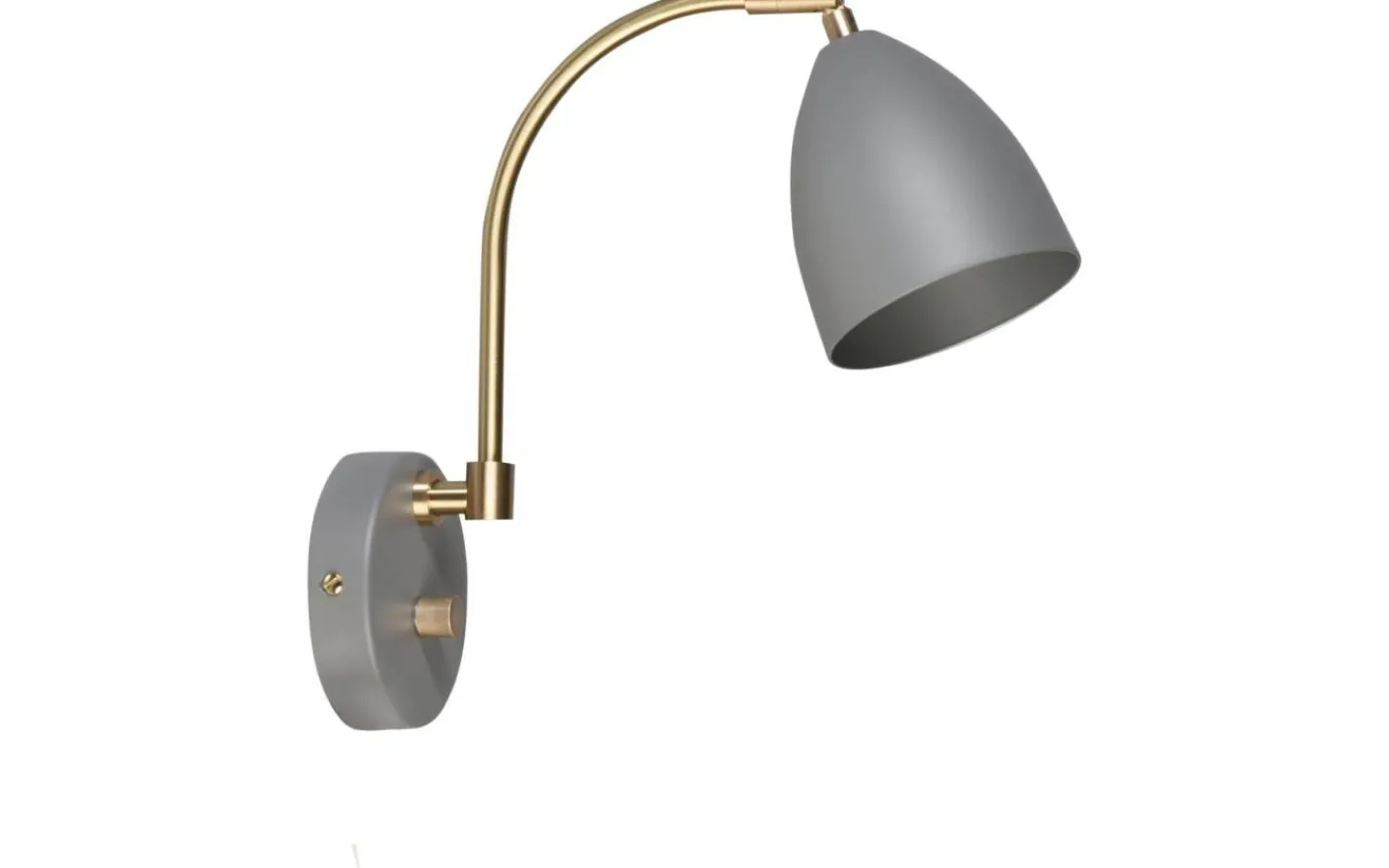 Sovrum|Läslampor-Belid Deluxe Vägglampa LED GU5,3 Varmgrå/Mässing