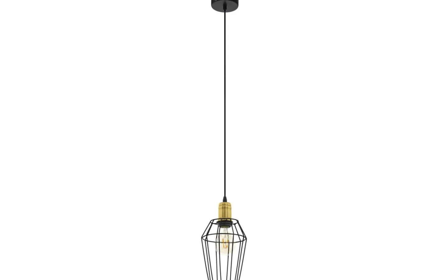 Fönsterlampor-Eglo Denham Fönsterlampa 15,5cm Brons/Svart